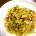 クックF1CD1D☆'s cooksnap of when they made はやと瓜と油揚げの炒め物.