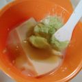 4double5's cooksnap of when they made 【離乳食中期】お豆腐と枝豆の和風あんかけ.