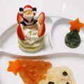 キャラメグ♪'s cooksnap of when they made 離乳食中期後期☆クリスマスケーキ.