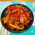 うに子's cooksnap of when they made パプリカとウインナーのハーブ炒め.