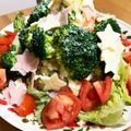 67luna's cooksnap of when they made クリスマスに☆ツリーのポテサラに雪が・・.