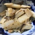 なみか☆'s cooksnap of when they made エリンギ と長芋のバタポン炒め.