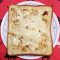 こげ岡's cooksnap of when they made ☆お好み焼き風トースト☆.