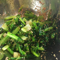 エイビーズ's cooksnap of when they made かぶの葉のごま和え♪無駄なく栄養満点！.