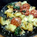 クロ８５'s cooksnap of when they made 新ジャガイモの生バジル炒め！.
