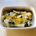 azbjbn's cooksnap of when they made 【箸休め】大根の大葉ゆず.