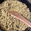 クックXLHMBV☆'s cooksnap of when they made 激安低カロリー　鶏ひき肉のカレーそぼろ.