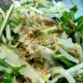 ららちゃむ★'s cooksnap of when they made 水菜ともやしのサラダ.