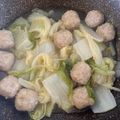 0720まま's cooksnap of when they made 白菜とミートボール♡簡単煮物.