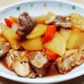 ♡さやすけ♡'s cooksnap of when they made 簡単に♪フライパンで♪豚肉と大根煮物.