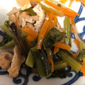 クックAAKMT5☆'s cooksnap of when they made 小松菜と油揚げの簡単おひたし.