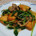 ちーちゃん★ママ's cooksnap of when they made 厚揚げと豚こまの甘辛炒め.