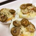 なーなちゃん's cooksnap of when they made 弁当＆つまみにゆで卵オリーブ＆チーズ焼き.