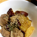 ビリー中毒's cooksnap of when they made にぎにぎ楽しい♪小間肉とさつまいもの煮物.