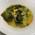 MapiSapi's cooksnap of when they made ほうれん草とたまごの簡単中華スープ.