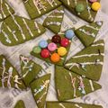 おと☆まま's cooksnap of when they made 簡単にできるクリスマス抹茶ツリークッキー.