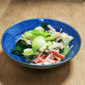 KAKO_KAKO's cooksnap of when they made レンジだけ☆青梗菜とカニカマの炒め物風.