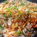 ☆みゆきママ☆'s cooksnap of when they made 甜麺醤で麻婆春雨.