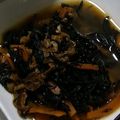 ヨシヨッシー's cooksnap of when they made ほっこり味★ひじき、お揚げと人参の煮物.