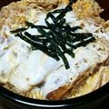 ﾋﾟﾛﾐ♡'s cooksnap of when they made 我が家のロースカツ丼♡.