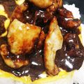 まーく71's cooksnap of when they made 鶏皮照り焼き丼.