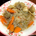 クックILE5YX☆'s cooksnap of when they made 【保育園給食】ごぼうと白滝の炒め煮.