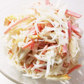 tmksa's cooksnap of when they made ✿ちくわとハムの大根サラダ✿.