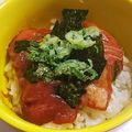 クック083103☆'s cooksnap of when they made マグロの漬け丼.