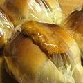 空の青と's cooksnap of when they made 学校の近くのパン屋さんの＊唐揚げパン＊.