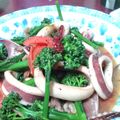 ピコピコセルピ's cooksnap of when they made 烏賊とブロッコリーの簡単炒め.