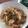 きちばった's cooksnap of when they made 吉野家系！だしが利いてる♪豚丼.