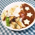 あゆまんま♪'s cooksnap of when they made ストレスないチーズの型抜き☆キャラ弁　.