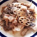 ゆーみんys1210's cooksnap of when they made 簡単！蓮根と豚バラのレモンペッパー炒め.