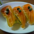 kotorier's cooksnap of when they made 豆腐とスモークサーモンのアペタイザー.