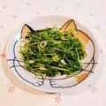 Richland☆Y's cooksnap of when they made 超簡単〜豆苗ゴマ油炒め.