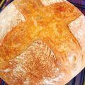 セレンさん's cooksnap of when they made 簡単ヘルシー♪ 全粒粉入りの大きな丸パン.