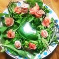 keiko217's cooksnap of when they made クリスマスリースサラダ！.