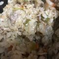 ma___111's cooksnap of when they made 焼きそば風なソースご飯.