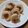 kinkinsan's cooksnap of when they made かなり簡単！可愛いくるくる♡アップルパイ.