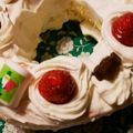 ありんかママ's cooksnap of when they made 苺シフォンdeクリスマスケーキ.
