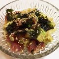 ♪ゆかたん♡'s cooksnap of when they made まぐろとアボカドと山芋の和風ポキ☆.