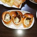 ちゅんまき☆'s cooksnap of when they made ロールパンを器に♪パンカップdeカレー.