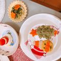 jonu's cooksnap of when they made 離乳食中期 クリスマスプレート.