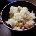 curisupin's cooksnap of when they made クリスマスに♪リースピラフ.