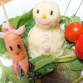 ショシ子's cooksnap of when they made クリスマスに♪マッシュポテトのスノーマン.