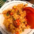 pearLOVE's cooksnap of when they made 簡単!!基本のチキンライス♪.