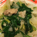 natumina's cooksnap of when they made 白菜と豚肉のオイスターニラ炒め☆.