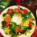 Rika☆Rin's cooksnap of when they made クリスマスディナー ポテトサラダのリース.