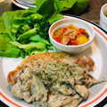 かなぽん☆☆'s cooksnap of when they made 豚ロースステーキきのこのクリームソース.
