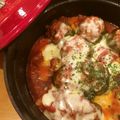 nyclovers's cooksnap of when they made ストウブでピーマンの肉詰めトマト煮込み.